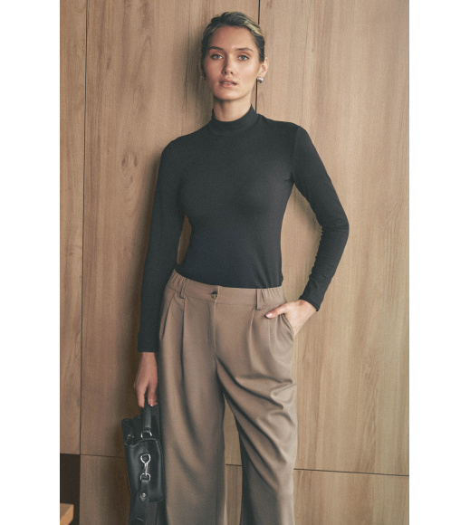 Черный женский гольф Seventeen 2266.6293