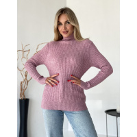 Сиреневый фактурный гольф