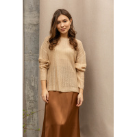 Бежевый женский джемпер Seventeen 9119.5653