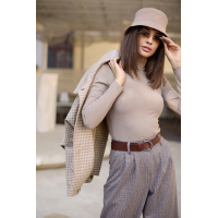 Кофейный женский гольф Seventeen 1793.4839