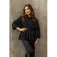 Черный женский джемпер Seventeen S998.5667