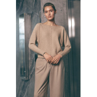 Бежевый женский джемпер Seventeen 1402.6299