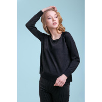 Черный женский джемпер Seventeen 1433.3321