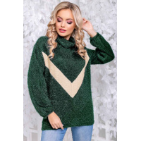 Зеленый женский свитер Seventeen 1046.2843