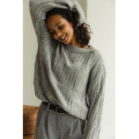 Серый женский джемпер Seventeen S851.5484