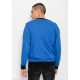 Темно-синий трикотажный свитер на пуговицах с карманами