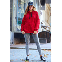 Красная женская толстовка Seventeen 1639.4314