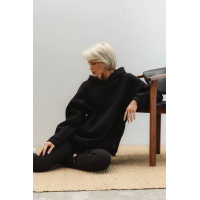 Черная женская толстовка Seventeen 2093.5454