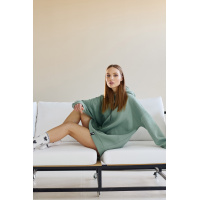 Оливковая женская толстовка Seventeen 1966.5101