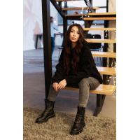 Черная женская толстовка Seventeen 1942.5017