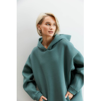 Оливковая женская толстовка Seventeen 2093.5463