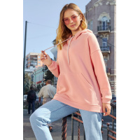 Оливковая женская толстовка Seventeen 1636.4311