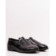 Черные классические туфли из эко-кожи