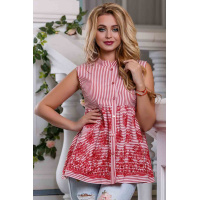 Мультиколор блуза-туника Seventeen 958.2628