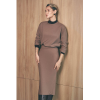 Коричневая юбка Seventeen 2258-3.6289