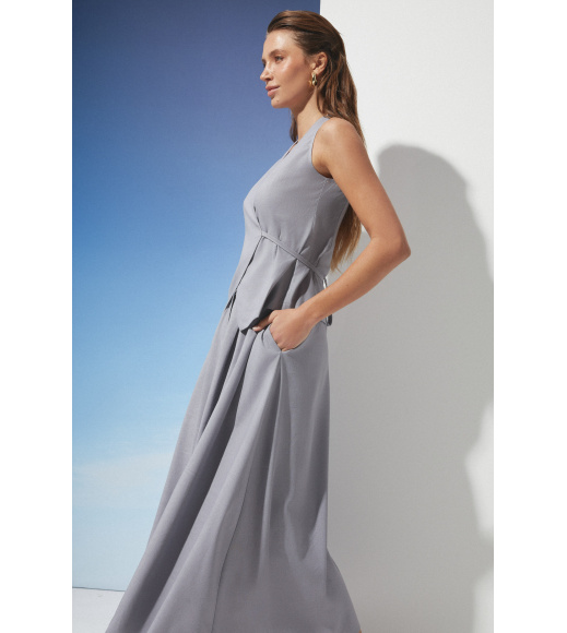 Серая юбка Seventeen 2275.6315