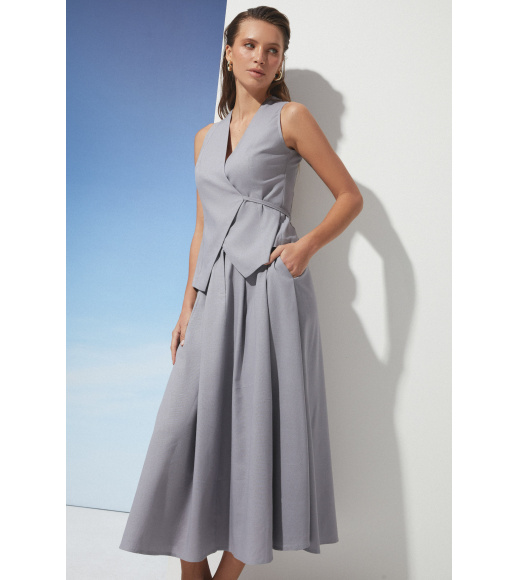 Серая юбка Seventeen 2275.6315