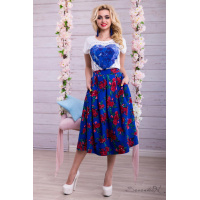 Мультиколор юбка Seventeen 617.1337+А