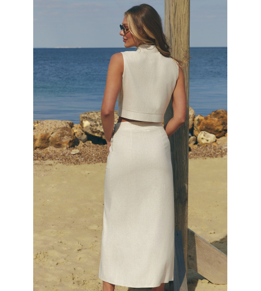 Бежевая юбка Seventeen 2380-1.6414