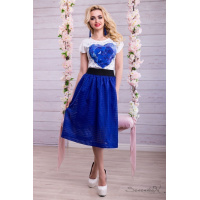 Синяя юбка Seventeen 618.1330+А