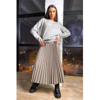 Серая юбка Seventeen 1700.4545